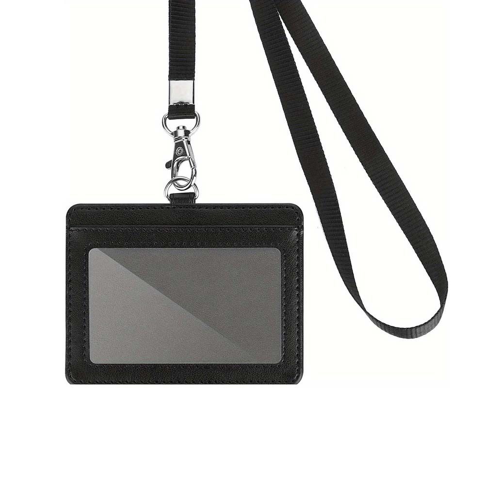

Бейджи на шнурке с шейным ремешком Офисные принадлежности Держатели для кредитных карт Держатель для ID-карты Держатель для проездного Black-StyleC