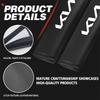 AGF3  1/2Pcs Carbon Fiber Car Seat Belt Cover Shoulder Pad Protector Cover Safety Belt Padding Pad Cushion For KIA K5 Rio Ceed Rio K2