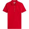Classic Slim Fit Fashion Casual Versatile Solid Color Comfortable Simple Short Sleeve Polo Shirt Women Tops 76J5198-XLG