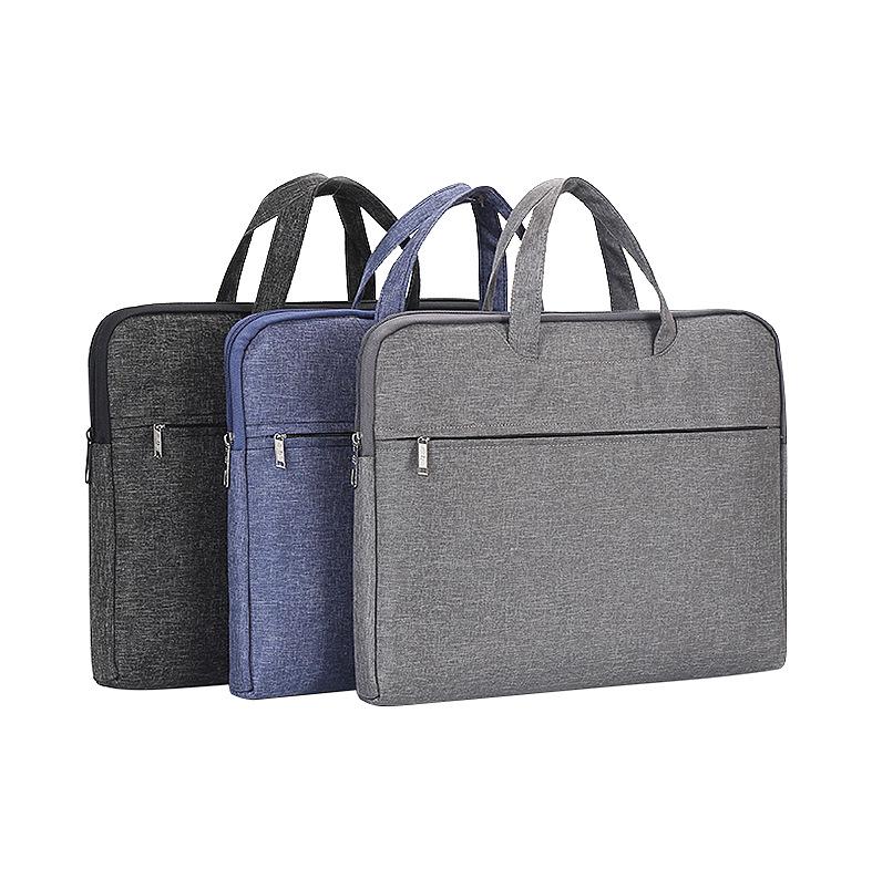 Jerry 5590 A4 Business Document Bag - Unisex Office Briefcase with Customizable Logo