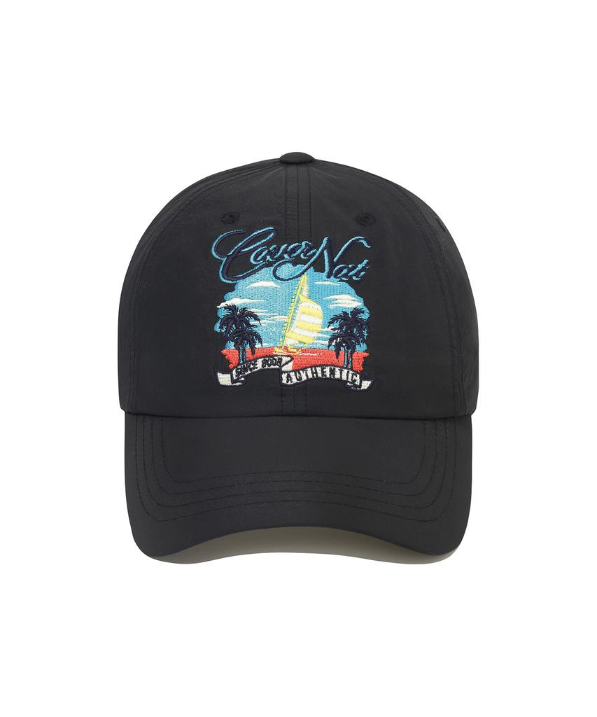 COVERNAT Sunset Boat Ball Cap Black