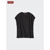 Uniqlo Japan Linen French Sleeve Relaxed Fit Tee