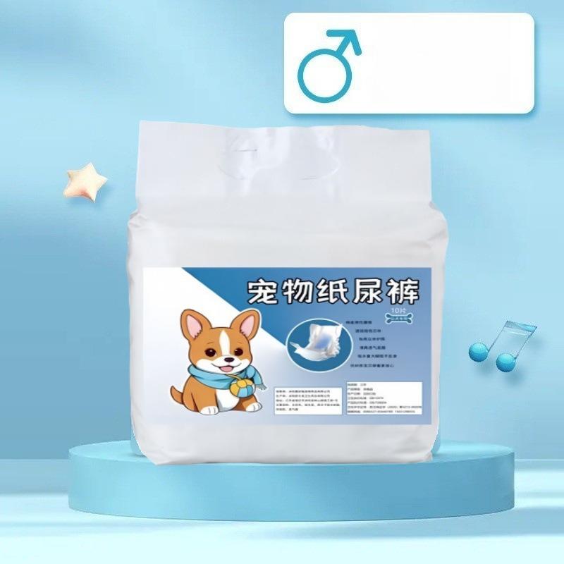 Disposable Pet Diapers Deodorizing Absorbent Dog Pee Pad Pet Diapers Cat Dog Pet Cleaning Pee Pads Soft Leak Proof Comfortable