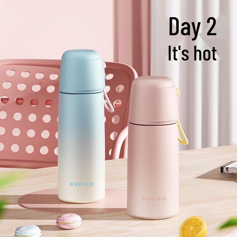 WUSHIWU UP 316L Stainless Steel Gradient Vacuum Insulated Travel Mug