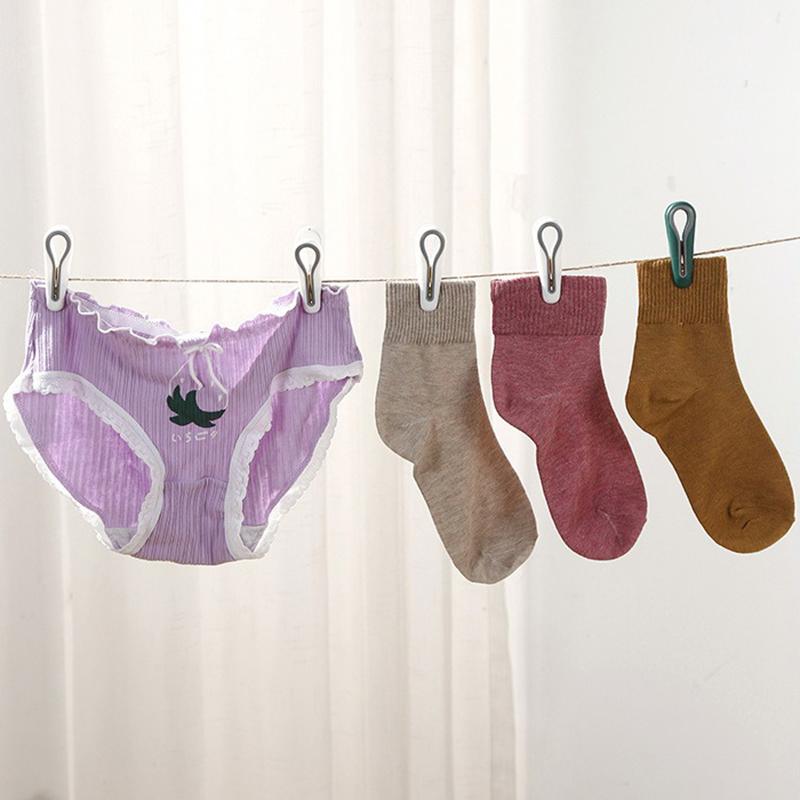 12Pcs Clothes Pegs Dry Quilt Single Clothespins Household Cotton Quilt Hanger Fixed Large Windproof Clip Clothe Folder Organizer