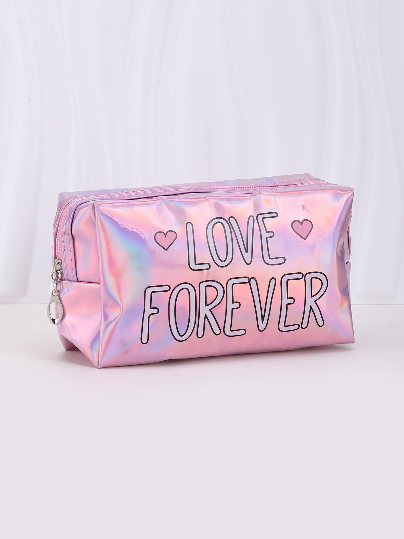 

PU pencil case Kawaii Stationery storage bag Waterproof pencil pouch Back-to-school gifts Large-capacity portable pencil case фиолетовый