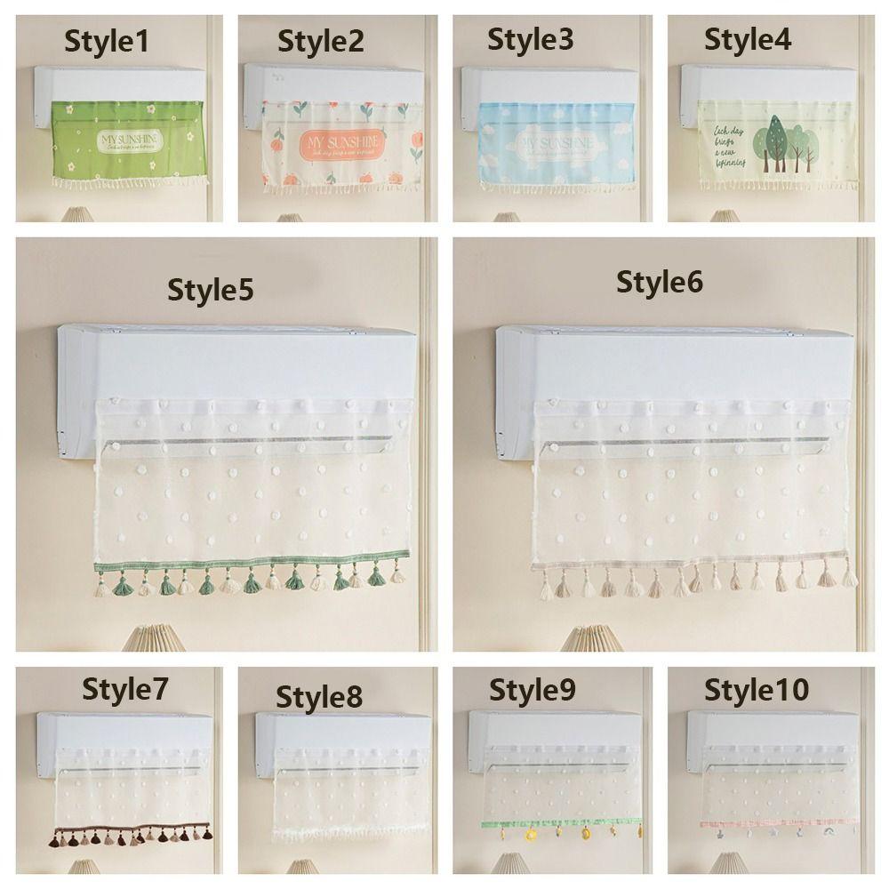 Dustproof Air Conditioner Windshield Curtain Windproof Air Guide Cover Bedroom