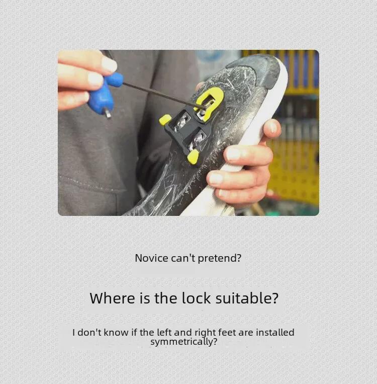 Road & Mountain Bike Shoe Lock Adjustment Tool for SPD-SL & SPD Keo
