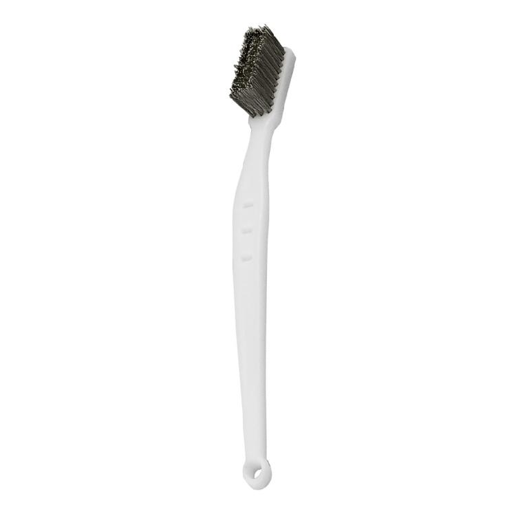 Medium Hard Bristle Brush Ergonomic Handle Not Slip Handle Brush for Gentle Polishing & Maintenance of Collectible Items