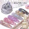 2025 Sparkling Stars Gel Nail Polish: Trendy, Super Shiny, Glittery, Internet-Popular Style for Nail Salons