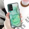 Green Blue Purple Marble Phone Case for Samsung Galaxy A13 A22 A12 A32 A71 A11 A21S A33 A52 A72 A51 A50 A70 A31 M31