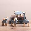 Nordic Animal Ornaments Resin Animal Shape Rhinoceros Lion Elephant Elk Giraffe Ornament Decoration