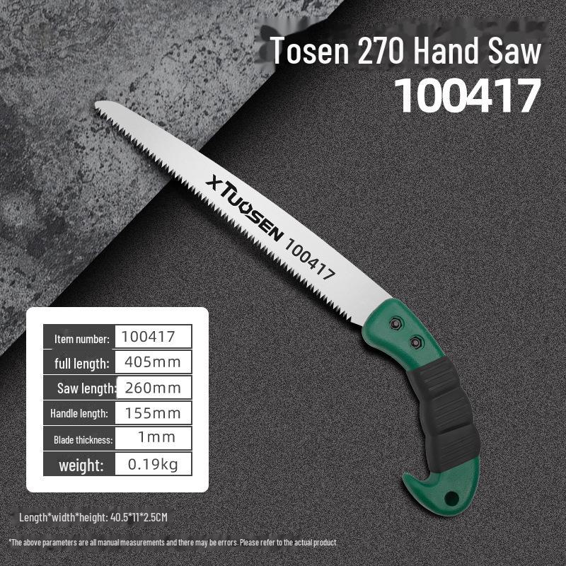 

Многофункциональная ручная пила Tuosen для деревообработки, садоводства и использования на открытом воздухе 270