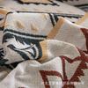 Geometrisches Quasten-Sofa-Handtuch, Nordische Strickdecke, Tragbare Sofabezug, Wohnzimmer, Schlafzimmer, Heimdeko