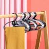 10Pcs Oval Coat Hanger Transparent Tie Display Racks Clothes Display Holder  Closet Organizer