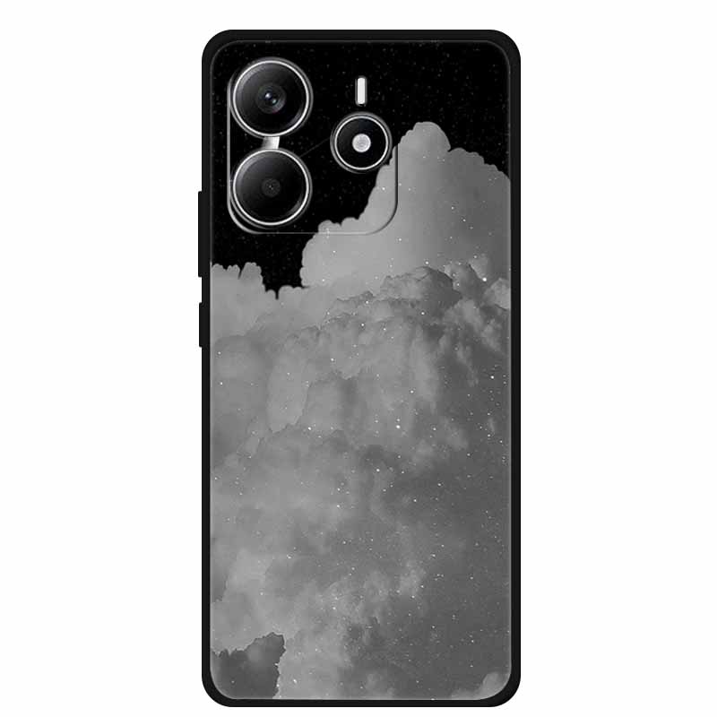 Pour Redmi Note 14 4G GLOBAL Coque Animaux Silicone Souple TPU Étuis de Téléphone Housse Arrière pour Xiaomi Redmi Note14 4G Protecteur Coque