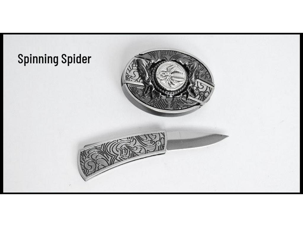 Pánská punková androgynní spona na opasek nůž - Cool hip hopový styl, Sebeobranný doplněk