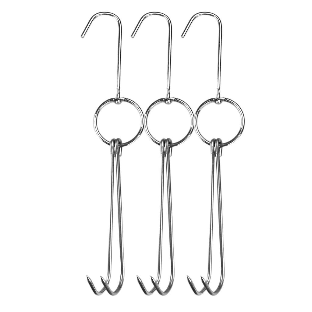 BBQ Tools Meat Hook Grill Hanger Grill Hook Stainless Steel