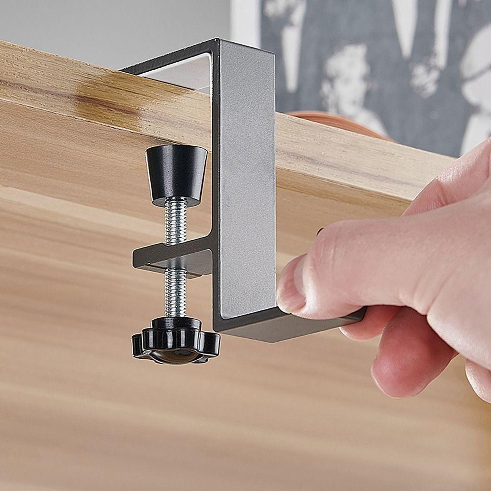Hanging Table Side Hook Backpack Storage Purse Holder Adjustable Bag Hook For Student Office