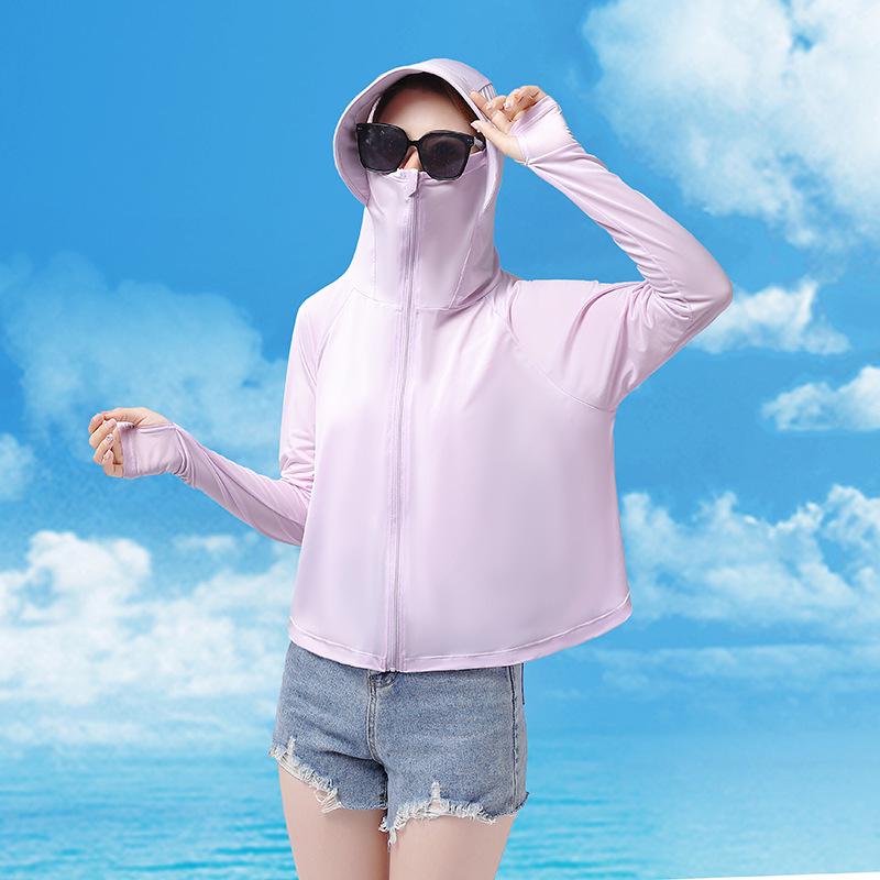 Women's Spring/Summer UV Protection Long Sleeve Lightweight Loose Outerwear