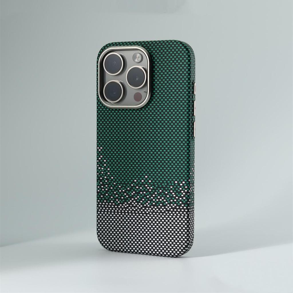 iPhone 17 Pro Max Kevlar Magnetic Case - Full Coverage Protective Case for Apple Devices