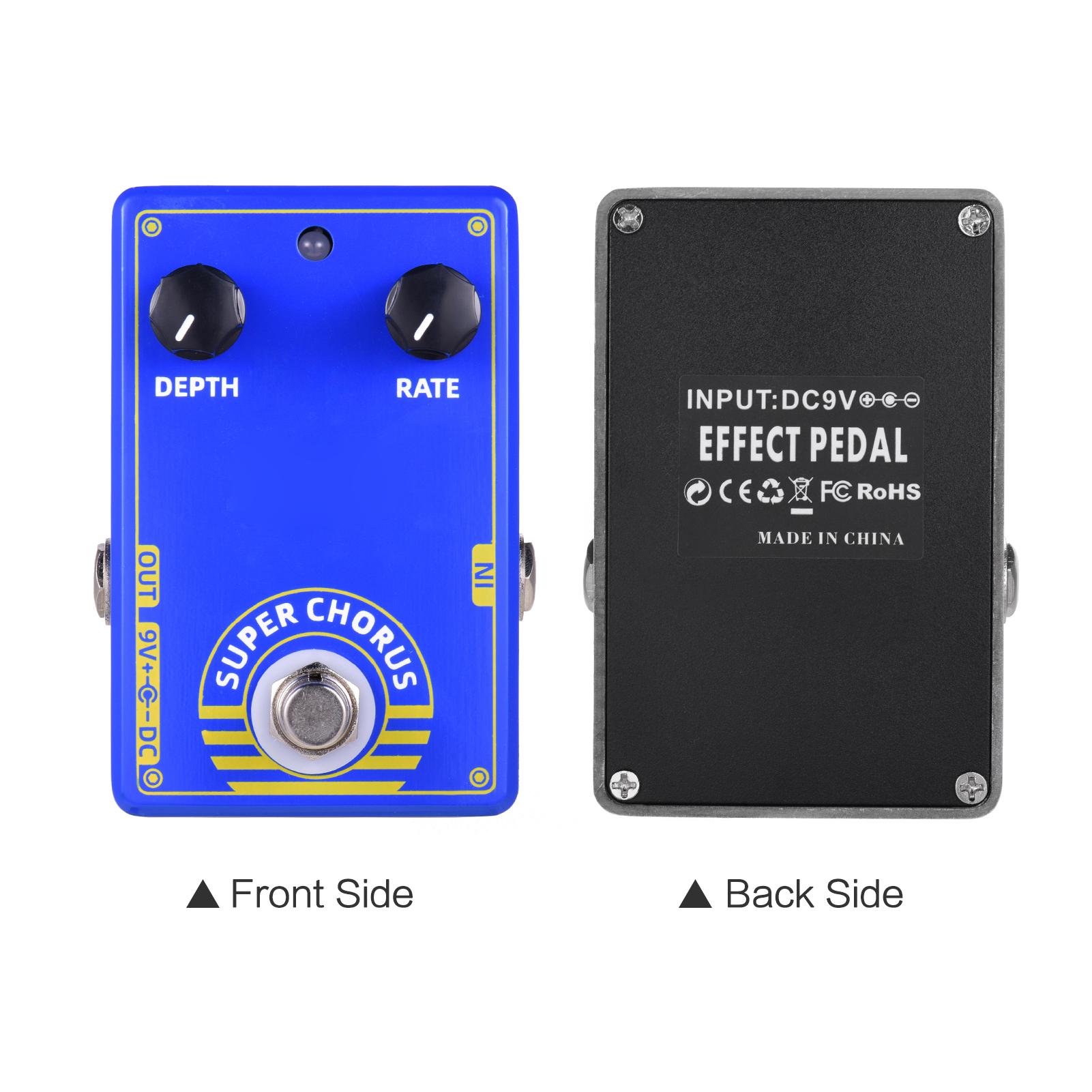 

Dolamo D 3 Super Chorus Педаль гитарного эффекта Хорус Педаль хоруса с тру байпасом для электрогитары темно-синий