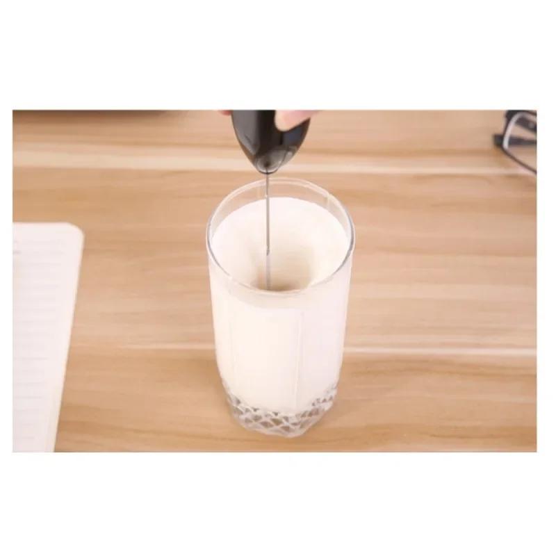 Egg Beater Electric Milk Frother Handheld Mini Foamer Coffee Maker Portable Blender for Chocolate Cappuccino Whisk Tools