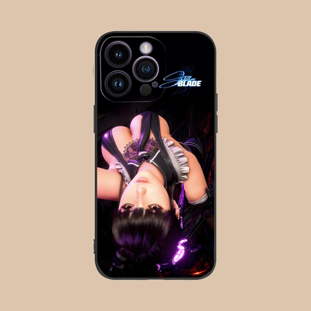 Stellar Blade Game Phone Case for iPhone 16 15 14 13 12 11 X XR XS 8 7 Pro Max Plus Mini Colour Printing Cellphones Pretty Cover