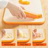 Double-Sided Wheat Straw Cutting Boards for Kitchen Dishwasher Safe Chopping Board with Juice Grooves for Meat Fruits Vegetables