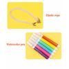 8Pcs Cartoon Animal Painting Masks Diy Color Kindergarten Graffiti Coloring Crafts Toys Children Creative Hand-Painted Fun Toys