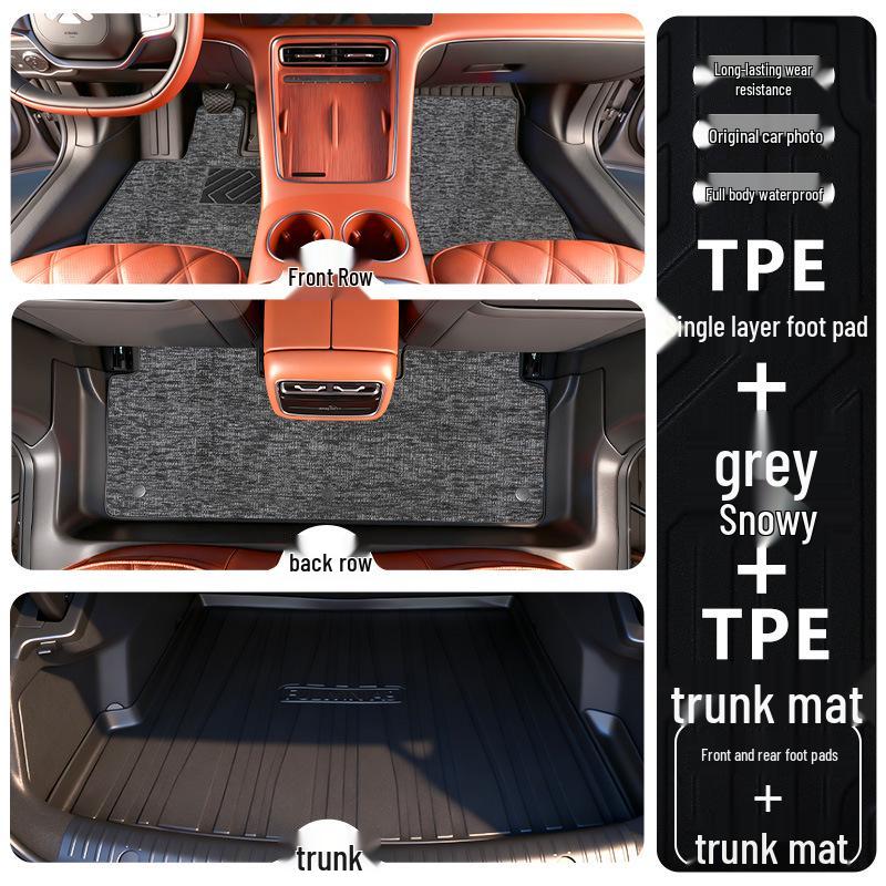 2025 Chery Fengyun A9L Custom TPE Interior Carpet Accessories