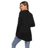 European & American Women's Slimming Mid-Length Long-Sleeved Cardigan