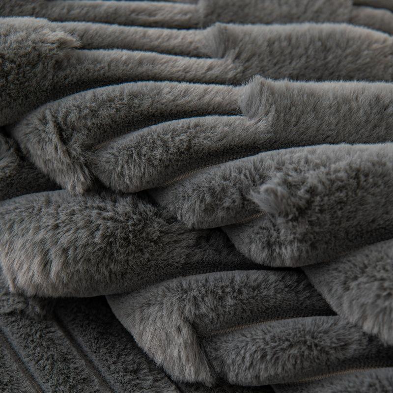 New Autumn and Winter Sofa Cushions, Plush Sofa Cushions, Thickened Warm Sofa Towels, Winter Simple Warm Sofa Cushions