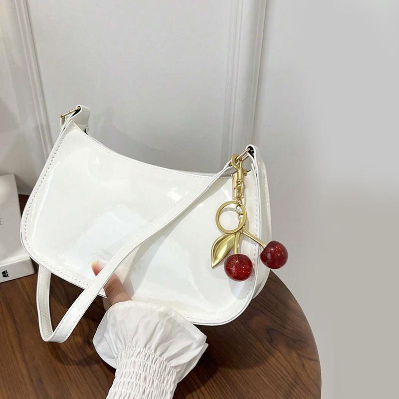 Retro Solid Color PU Leather Shoulder Underarm Bag Women's Fashi Handbags Casual Hobos Purses and Handbag Ladies Hand Bags