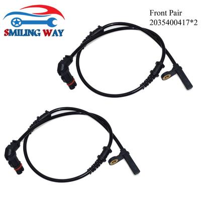 1/ 2 Pcs Front Left or Right ABS Wheel Speed Sensor For Mercedes-Benz W203 A209 R171 C200 C230 C240 C280 C320 C350 CLK280 CLK320