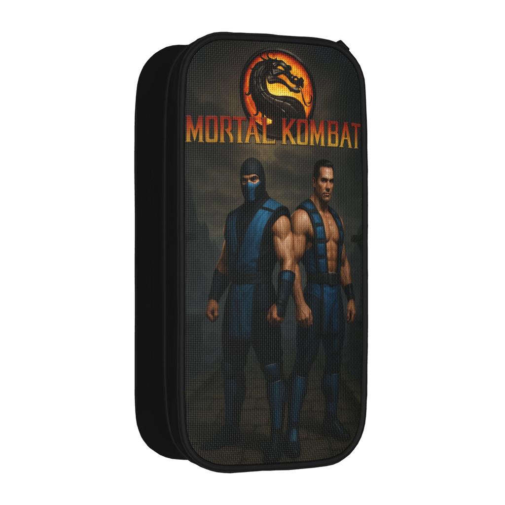 Mortal Kombat II Moive 2026 Merch Pencil Case Large-capacity Kids School Supplies Pencil Bag Suprise Gift