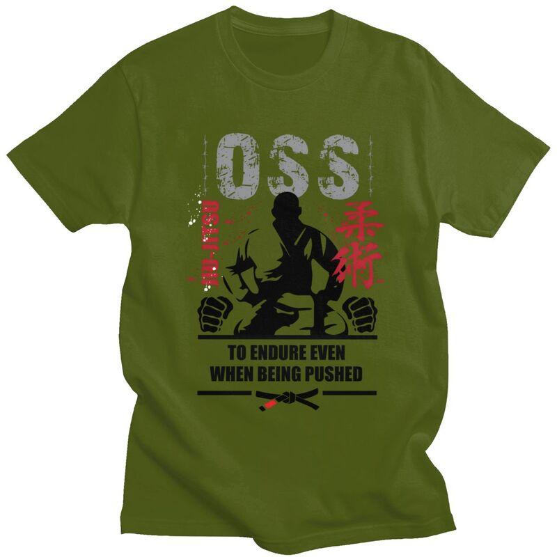 Custom Brazilian Jiu Jitsu T Shirts Men Short Sleeve Tshirts Streetwear Tee Tops Slim Fit Tshirt Gift