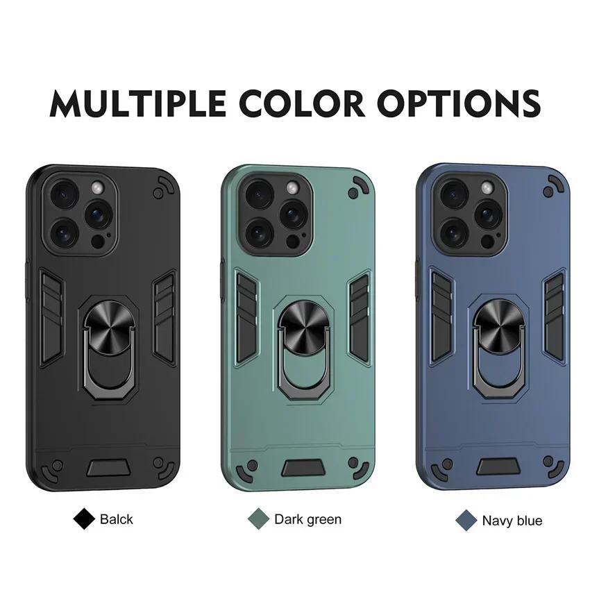 Shockproof  Armor Case For Moto E7 E13 E22i E32 Edge 30 40 Pro NEO G 5G Play Power X30 2022 23 Stylus 5G 2024 Magnetic Stand Cover