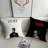 1PC Rapper D-Duki Pillow Case Square  Bedroom Sofa Leisure Comfort Cushion Car Home Decoration