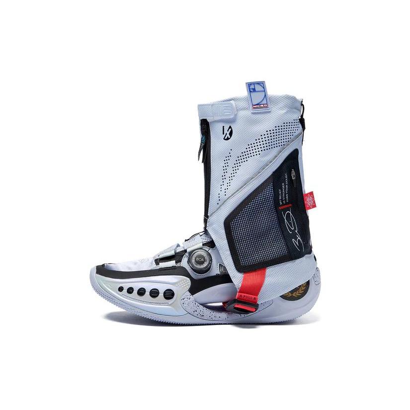 Li Ning WOW 9 City Limited, Shanghai Textile, Leather Cushioning Slip Resistant Abrasion Resistant Low top ABES003-5