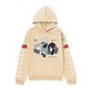 Mens Naruto Anime Hoodie Winter Fleece Lined Oversized Cotton Blend Sweatshirt Teens Casual Streetwear