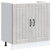VidaXL Lucca Concrete Grey Engineered Wood Washbasin Base Cabinet, Kitchen Base Cabinet, Kitchen Drawer Base Cabinet, 853691