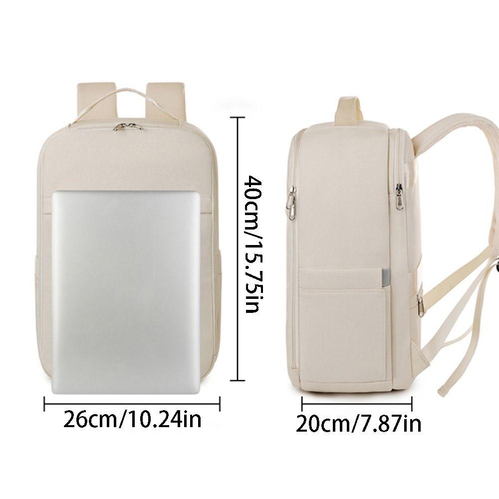 Waterproof Business Backpack Multi-Compartment Casual Shoulder Bag  Outdoor Sports