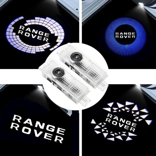 Led Car Door Welcome Laser Projector Logo Ghost Shadow NBDX6 Night Light Fit For Land Rover Range Rover L322 L405 Sport 3 4 L494 L551