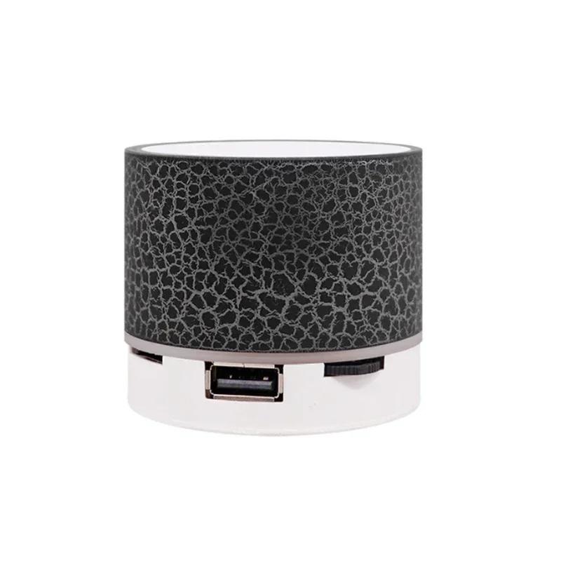 

TF Бездротова Міні Bluetooth Колонка з LED-підсвіткою, Супер Бас, Стерео, Перезаряджувана, Портативна, Маленька, Для вулиці чорний