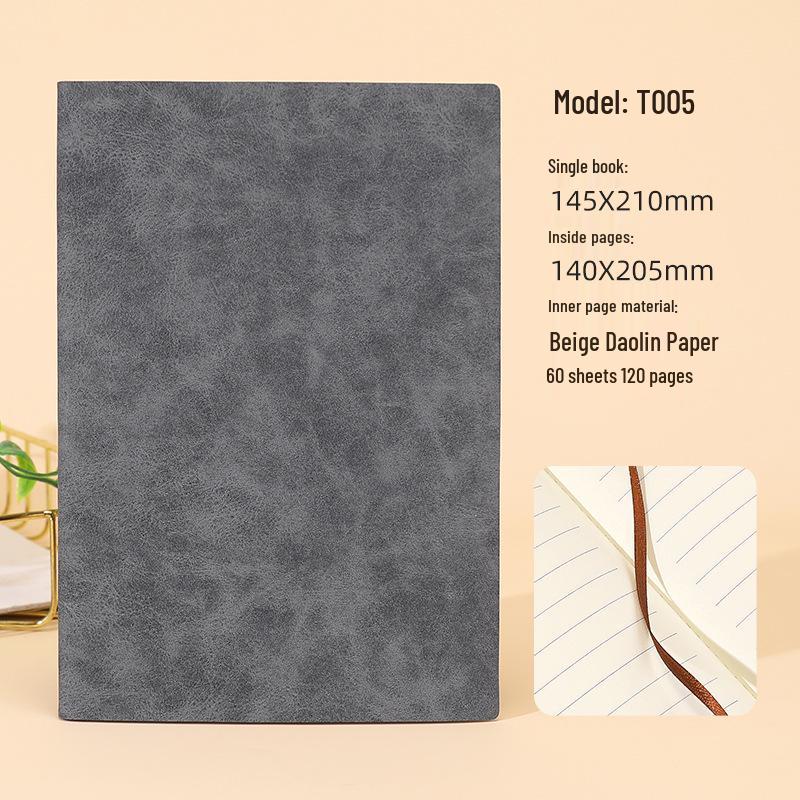 Custom A5 Lined Notebook with Logo Printing for Business Offices