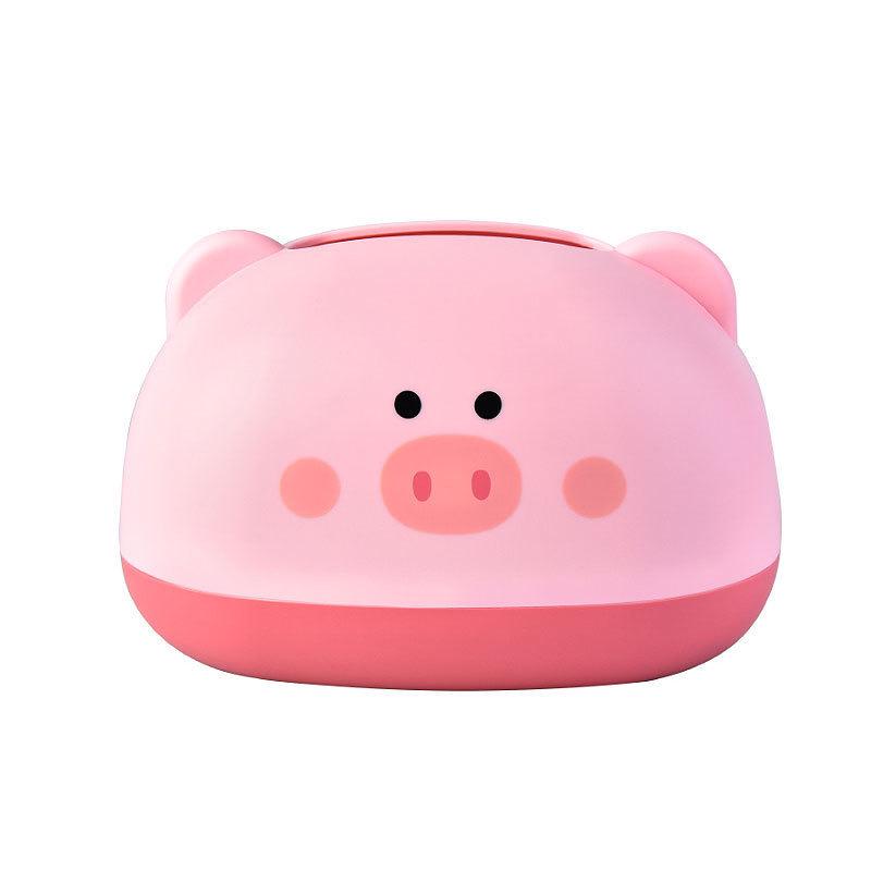

Nordic Cute Cartoon Tissue & Toothpick Holder for Living Room Coffee Table розовый