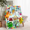 1pc Blanket Numberblocks7 Print Design, Lightweight Blanket for Sofa, Bed- Soft &Warm, Gift for All Seasons like Christmas, Halloween