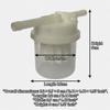 Universal Motorcycle Gasoline Fuel Filter Clear Inline Petrol Filter Motorcycle Dirt Bike Engine Replacement Parts