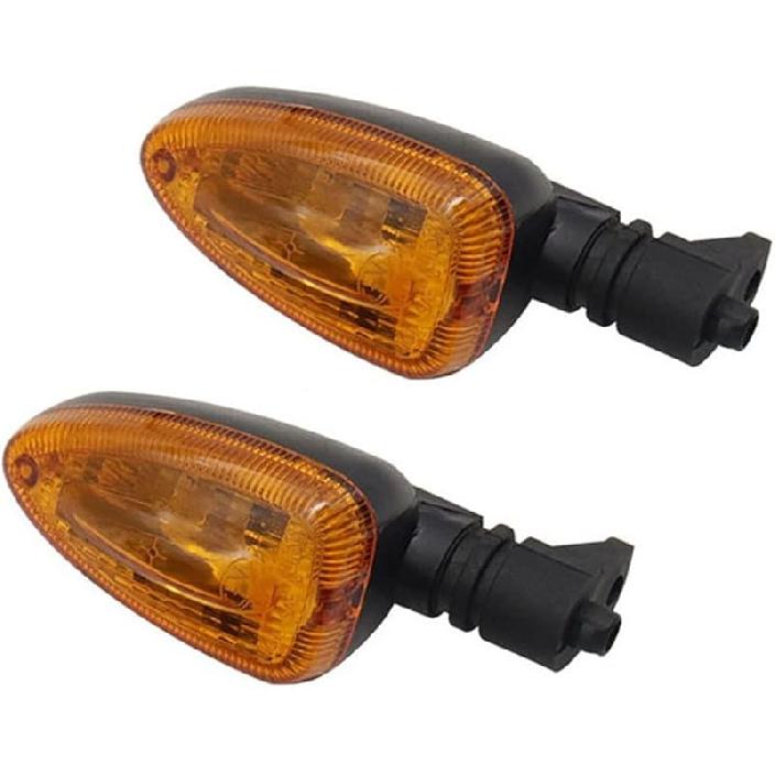 

2Pcs Motorcycle Turn Signal Light Fit for BMW F650GS F800S K1300S R1200R G450X R1200GS K1200R F800ST Motorbike Indicator Lamp бурштин
